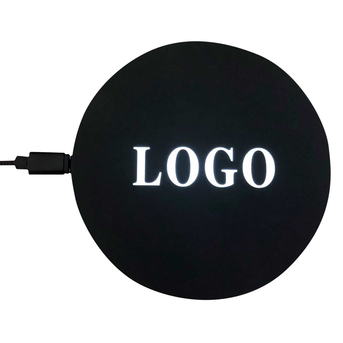 发光LOGO无线充电器