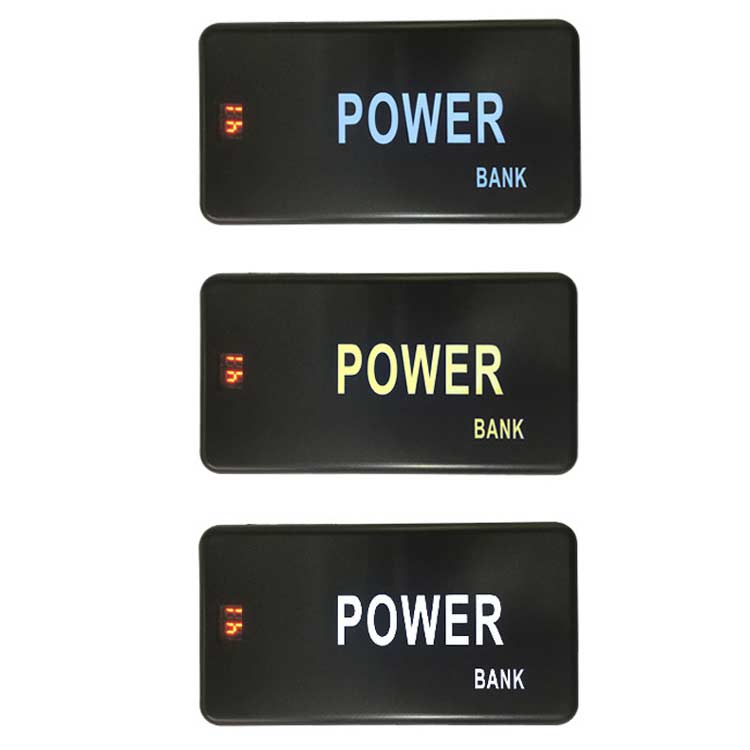 light up logo power bank