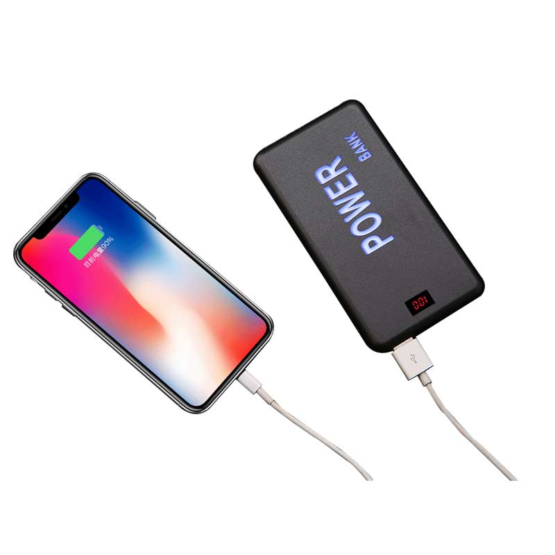 light up logo power bank