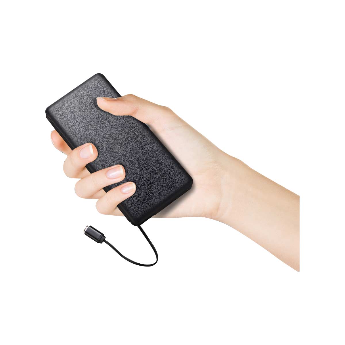 built-in cable power bank/retractable cable power bank